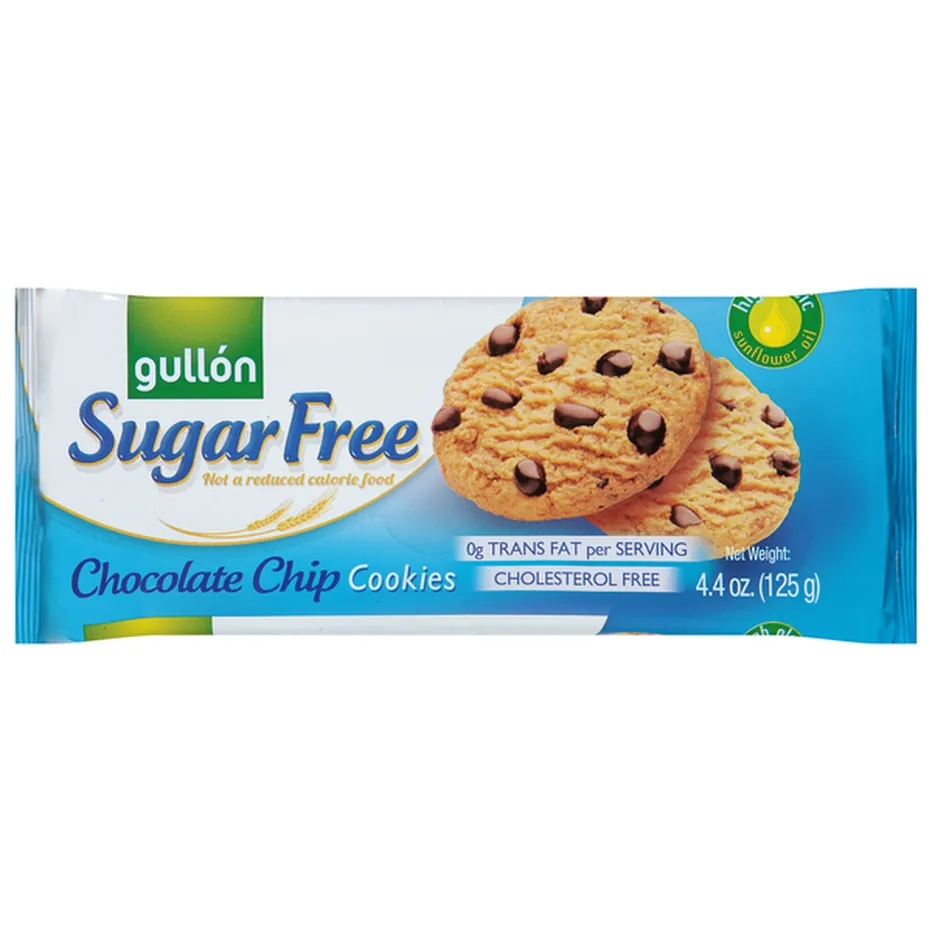 Gullon SF Choco Chips 20/4.41oz
