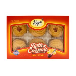 Regal Jam Star Butter Cookies 12pcs x 9