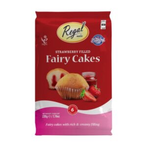 Regal Strawberry Filled Fairy Cake 6pcs (220g) x 16